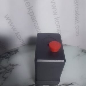 KIRMIZI BUTONLU BASINÇ ŞARTELİ 380 VOLT
